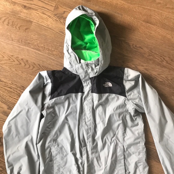 north face rain jacket junior